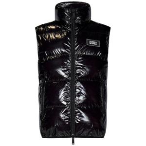 Dsquared2 로고 패치 지퍼 패딩 질레 S74FB0317S54056 900 TP944058552