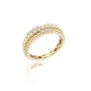 [로이드][GB] 글로우 버블 14K GOLD 밴드 반지 LRS25022G