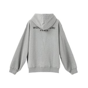 우영미 백로고 후드 그레이   24FW W243TS37721G