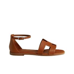 에르메스 산토리니 샌들 앱송   골드 H252168Z20