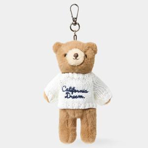 [후아유]Steve Fluffy Bear Keyring WHAWF4921A