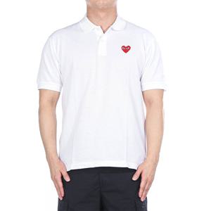 [꼼데가르송] 25SS (AX T006 051 5) 남성 반팔 카라 티셔츠