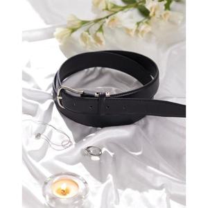 선물포장  (DBBE5F747BK) 블랙 DAKS 음각 소가죽 비조벨트