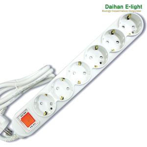 멀티탭6구 5M 일반접지/6구멀티탭/멀티탭6구/일반멀티탭/일반6구