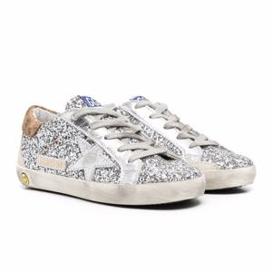 골든구스 키즈 글리터 슈퍼스타 스니커즈 GYF00102 F002019 7017