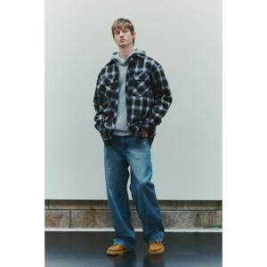 [플랙진]플랙 에센셜 와이드 데님팬츠 K05 라이트블루(PJTF5STK055)