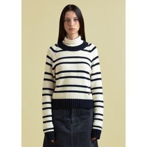 [플랙진]여성 스트라이프 레글런 니트 (PWTF1NTL01W)