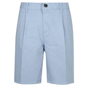 남자 여름 히든밴딩 핀턱 스판 청 반바지 NE-JEH-Q016-연청