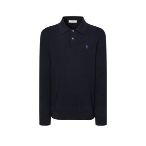 헤지스  25FW  남성 실크 혼방 카라 캐주얼 니트 HZSW5F331N2