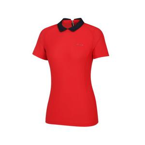 [와이드앵글]여성 TO PRO 펀칭 믹스 집업 폴로 티셔츠 WWM24231R2