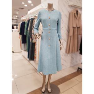 [미니멈]트위드 플레어 원피스 MZCGWO8890_BL