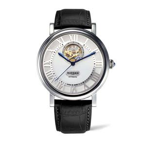 [마션틴트(잡화)][마르벤] 공식수입 스위스메이드 오토메틱 남성 가죽시계 ME900-46.LB