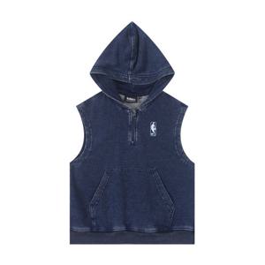 NBA 데님 반집업 후디베스트 (K253VT010P)