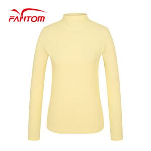 [팬텀] [가격인하] 여성 골지 모크넥 긴팔 티셔츠