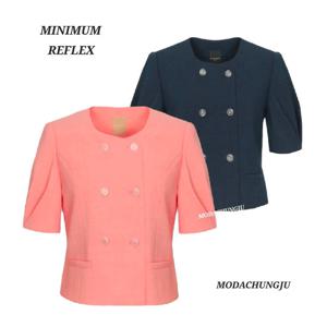 [미니멈]MD 노카라 숏 자켓 MD MMXBAWJ5120 M_CJ