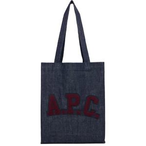 26 SS 아페쎄 여성 네이비 로고 패치 토트백 252252F049041