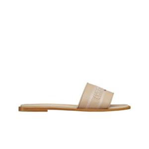 디올 디웨이 슬라이드 그레인드 카프스킨 파우더 베이지 KCO426CEY-S51U