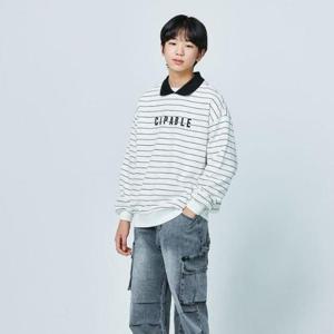 소이 세이브존07 스트라이프카라맨투맨티셔 25S1408