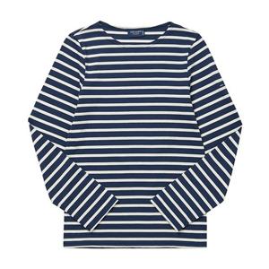 [세인트제임스 SAINT JAMES] 9858 MARINE ECRU 공용 긴팔티