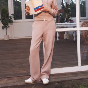 [르꼬끄공식] 여성 레귤러핏 모달 멜로우 팬츠 (QQ422OFPO1)