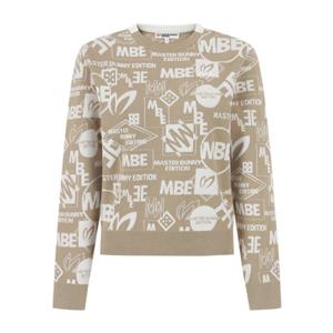 [마스터바니에디션] (421E3SR391)여성 로고 자카드 패턴 긴팔 니트 421E3SR391