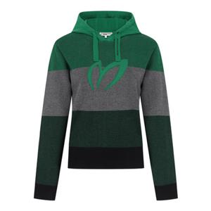 [마스터바니에디션] (421E3SR308)여성 컬러 블록 후드 니트 421E3SR308