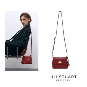 [질스튜어트] 레드 가죽 오브 장식 크로스백 S JABA5F112R2