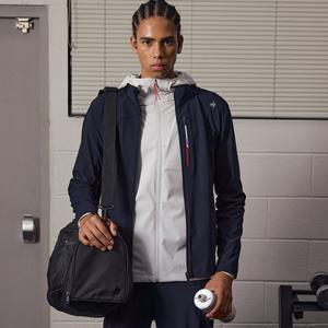 [르꼬끄공식] 유니 슬림핏 트리코트 본딩 트랙탑 (QQ323EFT91)