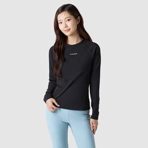 [르꼬끄공식] 여성 슬림핏 약기모 긴팔티 (QQ412ORLO1)