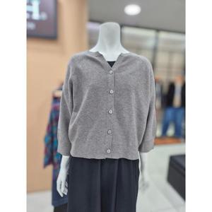 안지크 세이브존06 라운드 V넥 니트가디건 AJ3KC51J20