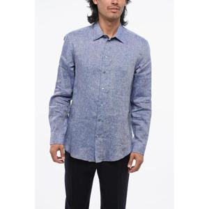 알마니 긴팔 셔츠 D41SM0 D10F9 919 Blue
