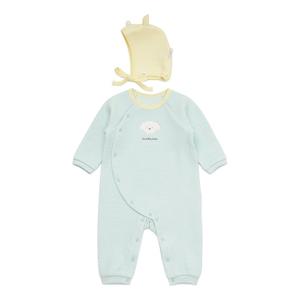 블루독베이비 MN도기쭈글퀼팅우주복 45C70-041-04B