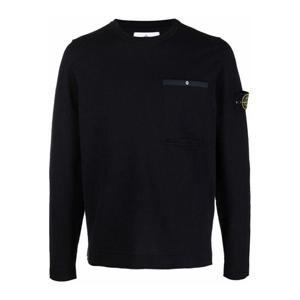 (명품) 스톤 22SS 와펜 패치 포켓 니트 다크네이비