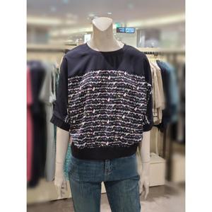 [트리아나]MARIO소고 라운드넥 나그랑블라우스AK2WA04