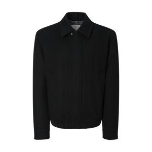 헤지스  25FW  남성 클래식 울 킹스턴 스윙탑 점퍼 HZJU5D314BK