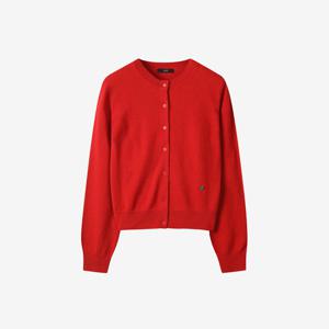 [쥬크]울 블렌드 라운드 니트 가디건 Z254KSL301