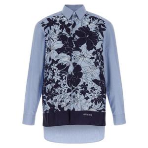 구찌 긴팔 셔츠 824032Z7AQZ4061 Light Blue