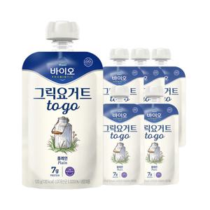 [매일] 바이오 그릭요거트 TO-GO 플레인 120g 6팩