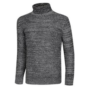 [파파브로]남성 간절기 보카시 스웨트 니트 목폴라 SO-KN-Q041