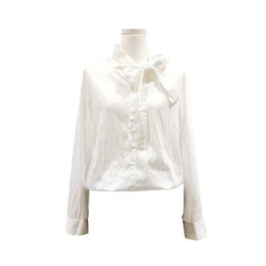 [비지트인뉴욕]모크넥 타이 블라우스 VB9LS13