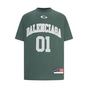 Balenciaga 로고 프린트 크루넥 티셔츠 850353TTVG2 6399 TP948306838