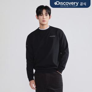 [디스커버리] 덴버 기모 맨투맨 (BLACK) DXMT73056-BKS