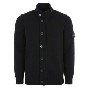 25FW 스톤아일랜드 풀집업 니트 자켓 가디건(블랙) K2S15 5100047 S00A3 V0029