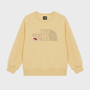 [노스페이스] (NFM_NM5MR55V_LYE_) 키즈 애니메이트 스웻셔츠 NM5MR55V_LYE