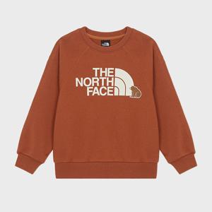 [노스페이스] (NFM_NM5MR55T_DKO_) 키즈 애니메이트 스웻셔츠 NM5MR55T_DKO