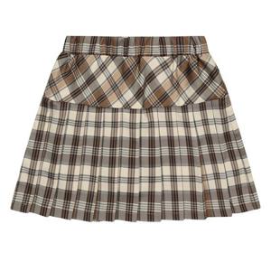 [소이]MARIO여아 밴딩 체크 패턴 플리츠 스커트 23F5852_BR