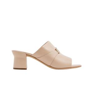 페라가모 더블 간치니 슬립온 뮬 베이지 01E486-757837