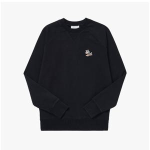 [메종키츠네(잡화)][메종키츠네]드레스드 폭스 패치 남성 맨투맨( KM00304KM0001 P199)