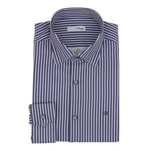 [에스티듀퐁(셔츠)]스냅버튼 긴팔 남방 슬림핏 와이셔츠 (SE5FM21LS319SNY)