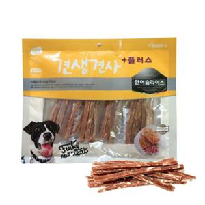 애견간식 강아지간식 연어 슬라이스 300g 1P 애견 간식 보상
